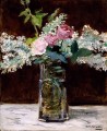 lilas et roses Édouard Manet